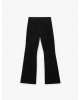 Yüksek Bel Dar Kalıp Pamuklu İspanyol Paça Jean Pantolon - Flare Jeans