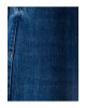 Yüksek Bel Kot Pantolon Düz Paça Düğmeli Cepli Pamuklu - Slim Straight Fit Jeans