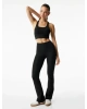 Yüksek Bel Slim Fit İspanyol Paça Spor Tayt