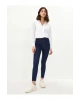 Yüksek Bel Süper Skinny Cep Detaylı Rodeo Kadın Jean Pantolon