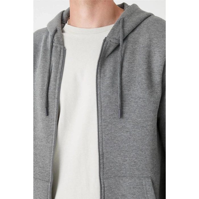 3wam70057mk Antrasit 931 Erkek Pamuk Jersey Sweatshirt