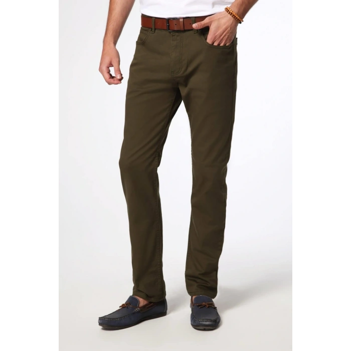 Erkek K.yeşil 5 Cep Pantolon 8b1451e1