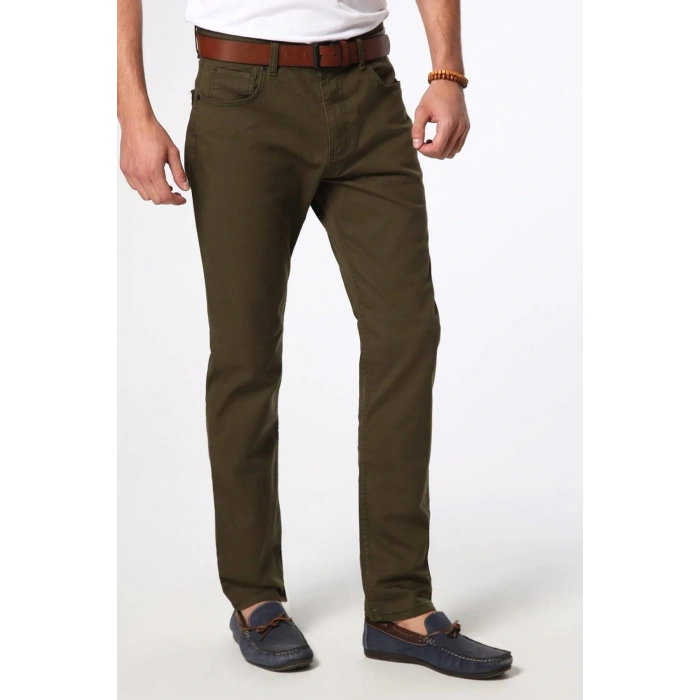 Erkek K.yeşil 5 Cep Pantolon 8b1451e1