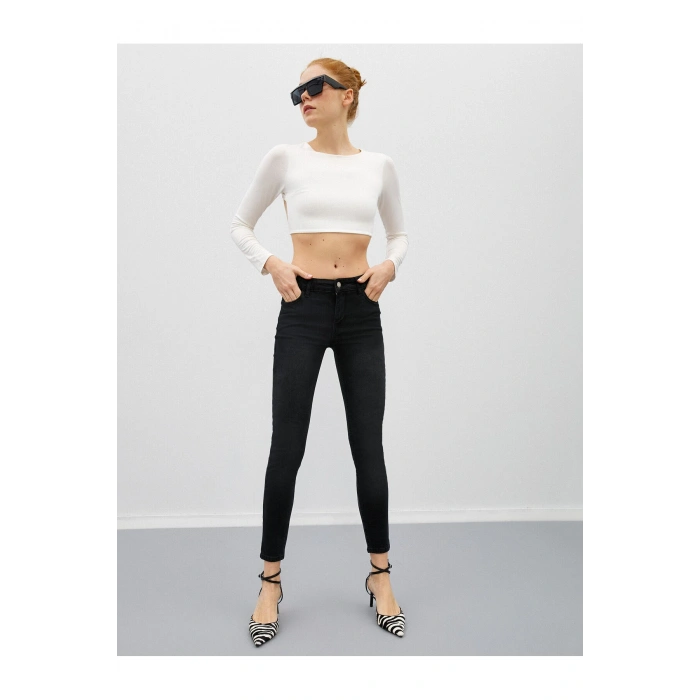 Kadın Siyah Jeans 1YAK47569MD