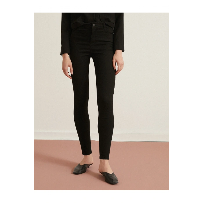 Kadın Siyah Jeans
