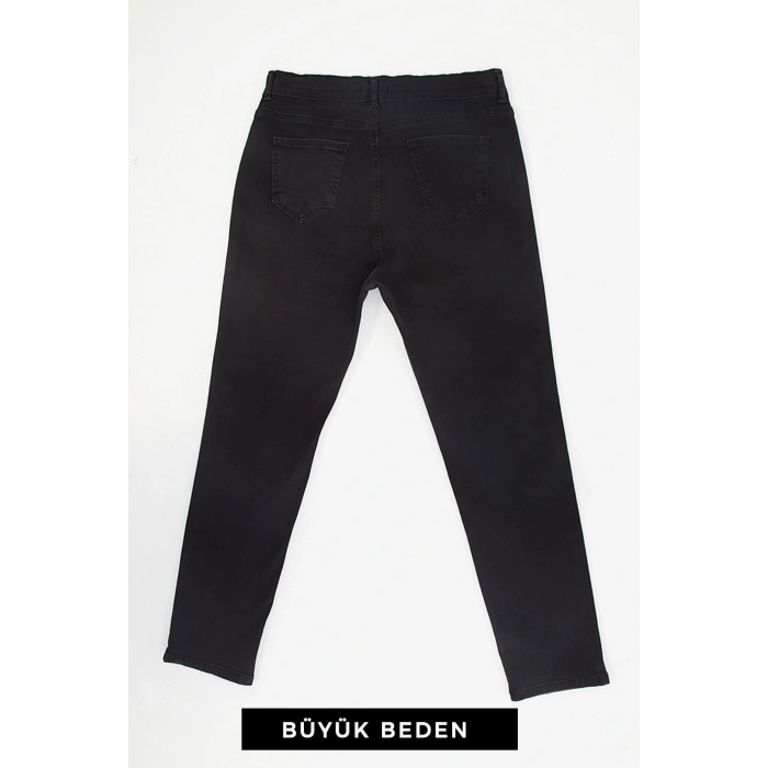 Büyük Beden Carmen Jean Pantolon Antrasit