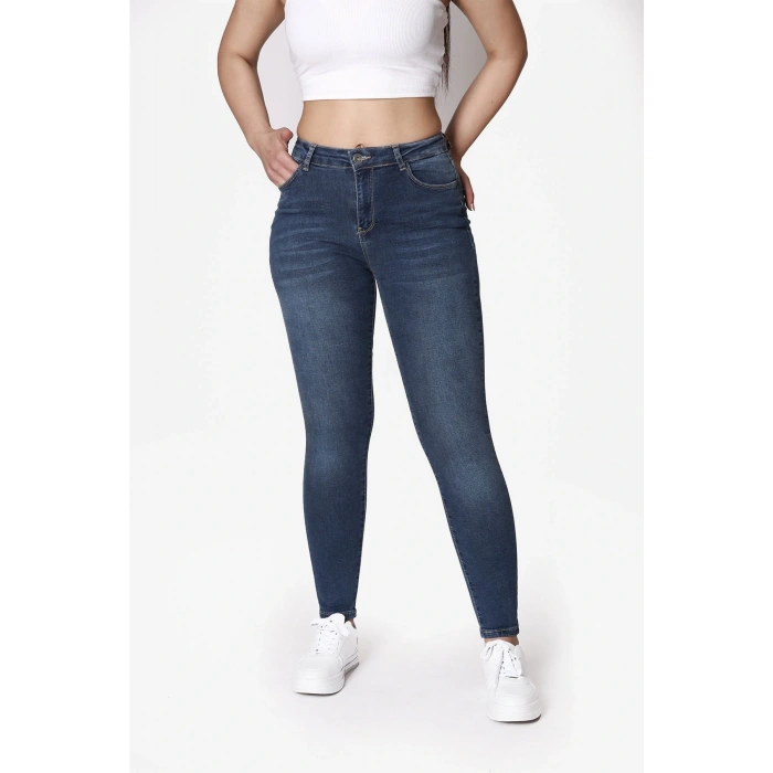 21y0565b1 Kadın Jean Pantolon