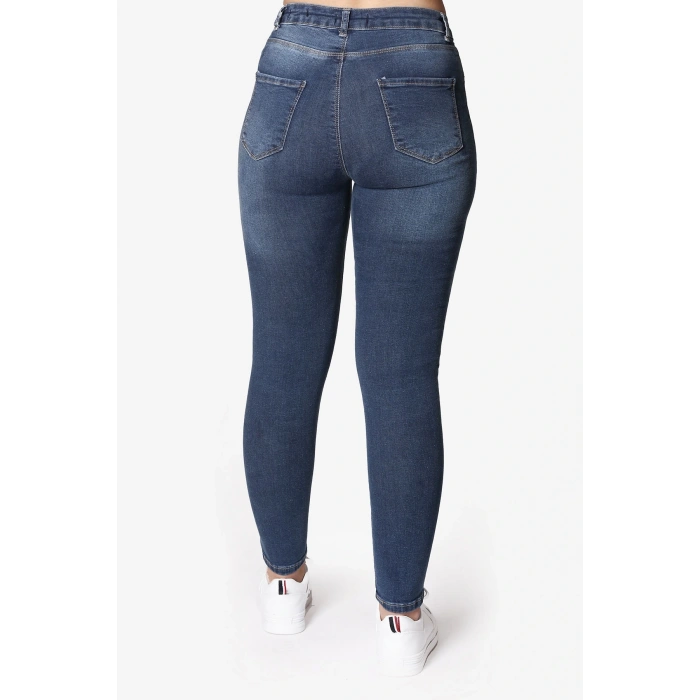 21y0565b1 Kadın Jean Pantolon