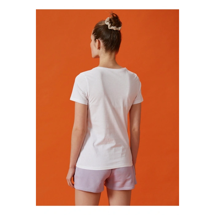 T-shirt, M, Koyu Beyaz