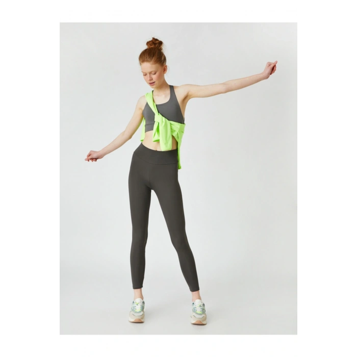 Yüksek Bel Spor Tayt