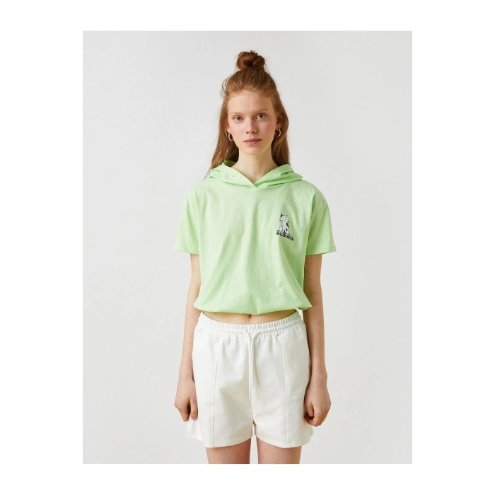 Kadın Yeşil/Mnt T-Shirt