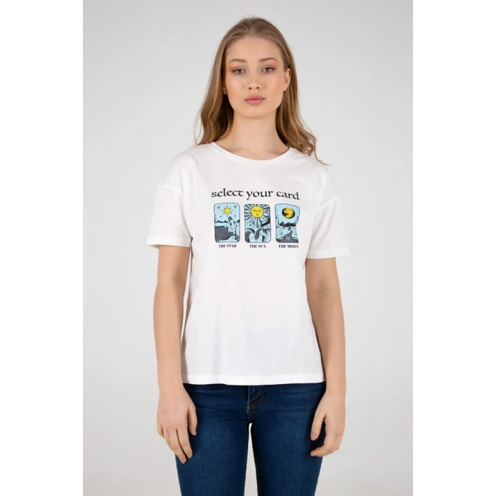 Kadın Baskılı Tshirt