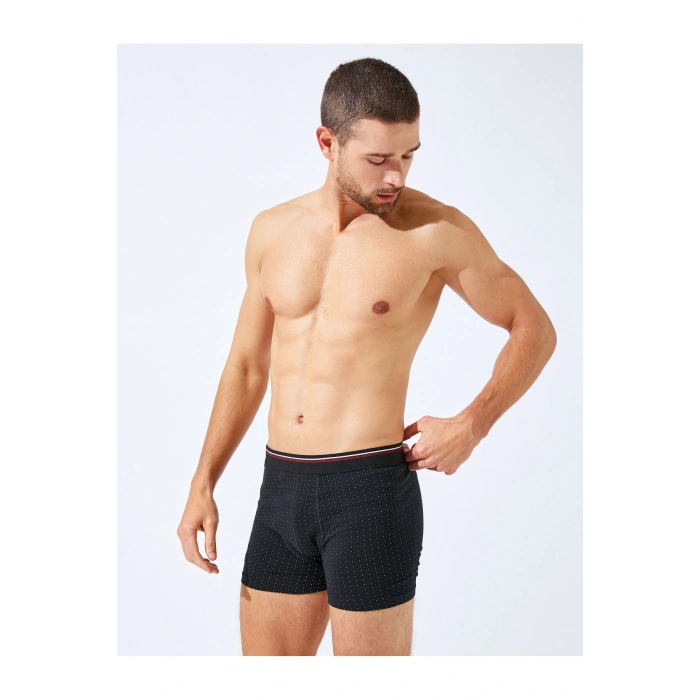 Pamuklu 3lü Paket Basic Boxer