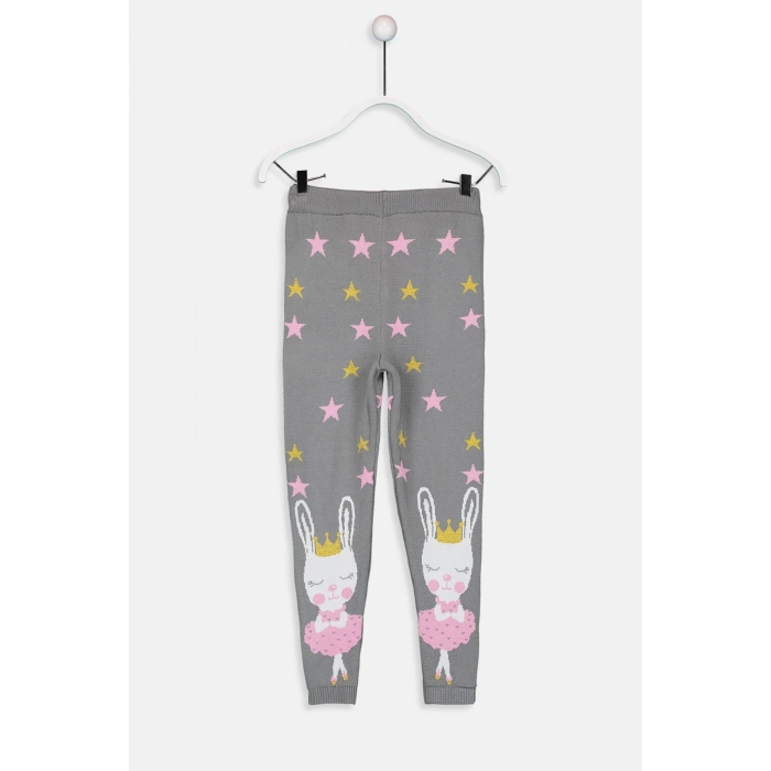 Kız Çocuk Gri Ctk Tayt