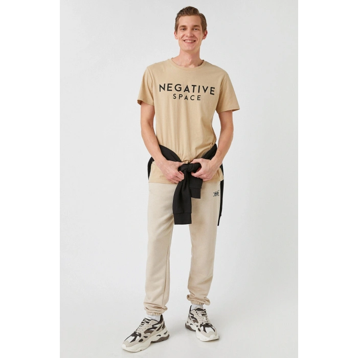 Slim Fit Baskılı Tişört