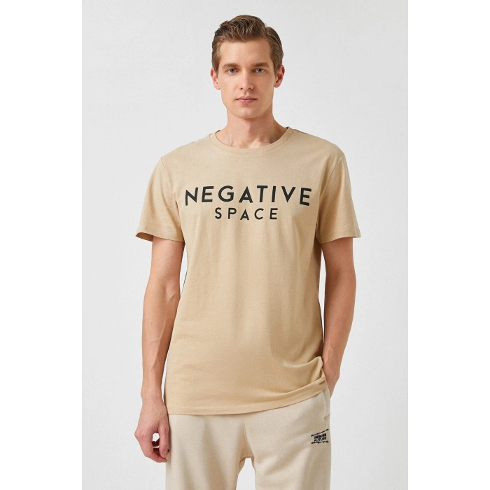 Slim Fit Baskılı Tişört