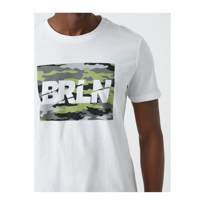 Kamuflaj Baskılı Tişört