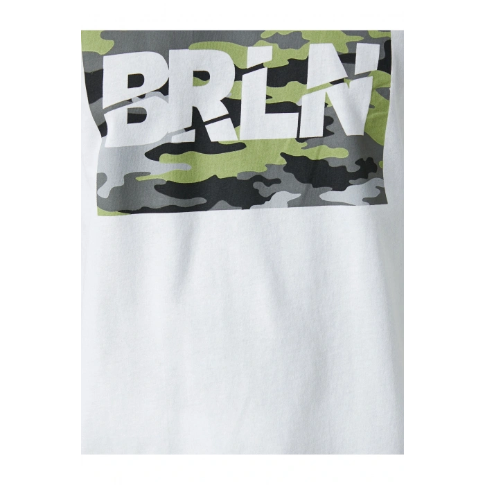 Kamuflaj Baskılı Tişört