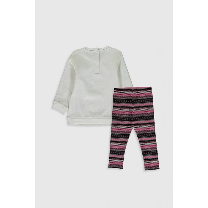 Kız Bebek Uçuk Pembe Fqg Alt-üst Takım