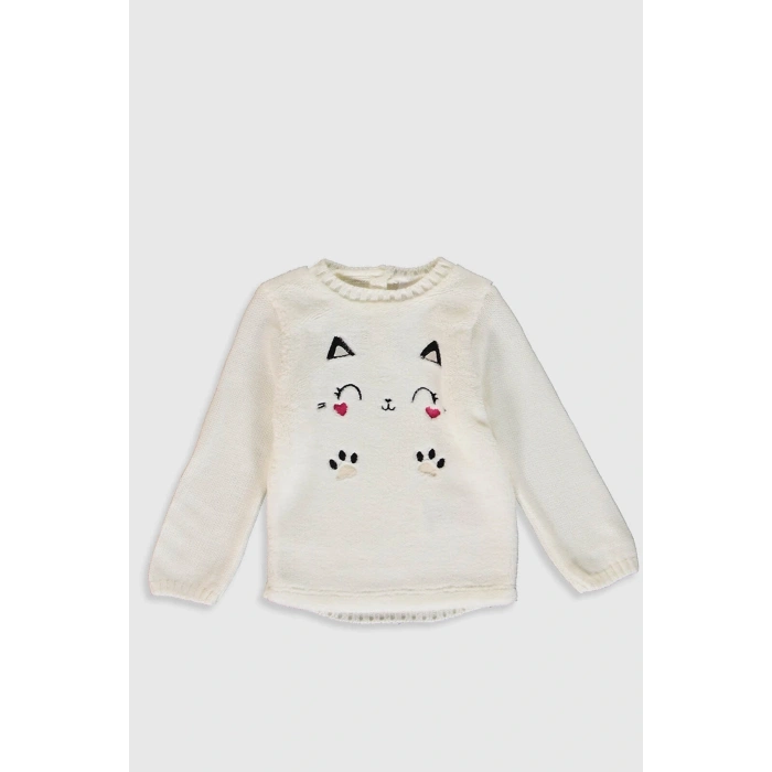 Kız Bebek Ekru Eew Kazak