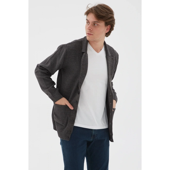 Triko Ceket Antrasit / Anthracite