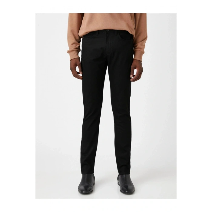 3wam40009bd Siyah 999 Erkek Pamuk Denim Slim Pantolon