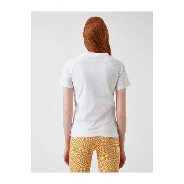 Kadın Ekru T-Shirt 2SAL10249IK