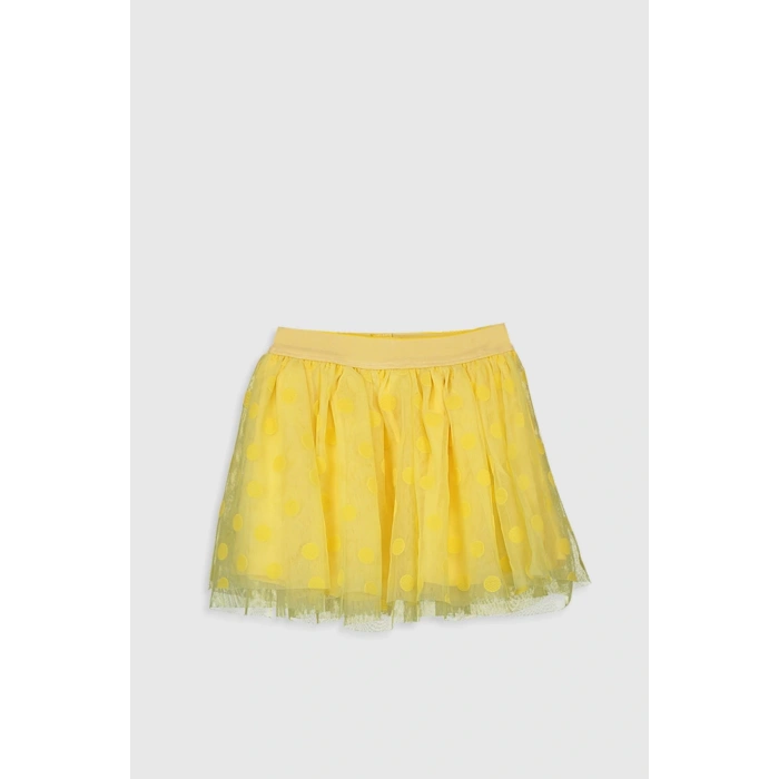 Kız Bebek Sarı Fsg Etek