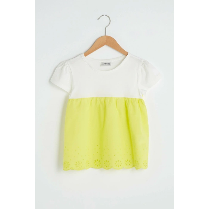 Kız Çocuk Sarı Fuu Bluz