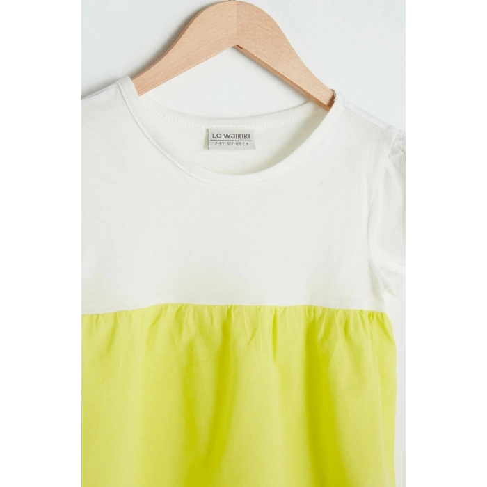 Kız Çocuk Sarı Fuu Bluz