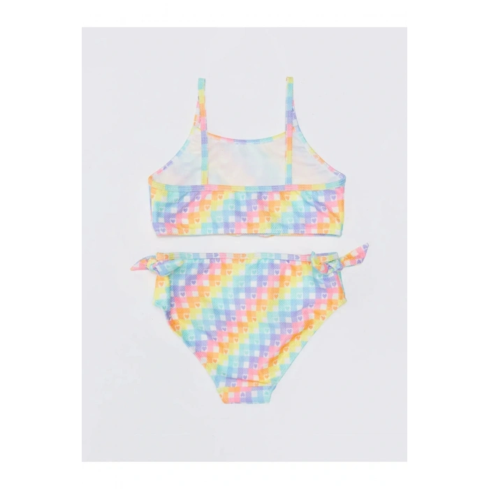 Lcw Kids Desenli Kız Çocuk Bikini