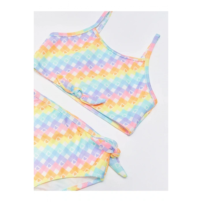 Lcw Kids Desenli Kız Çocuk Bikini