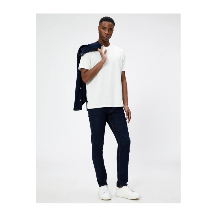 Slim Fit Kot Pantolon - Brad Jean