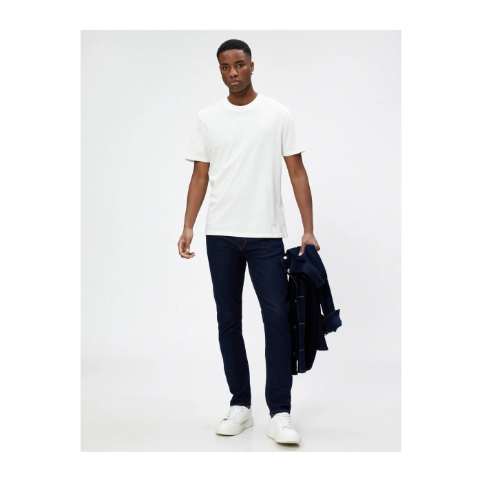 Slim Fit Kot Pantolon - Brad Jean