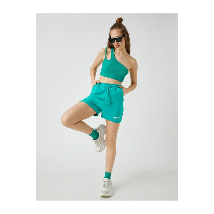 Bağcıklı Cepli Şort