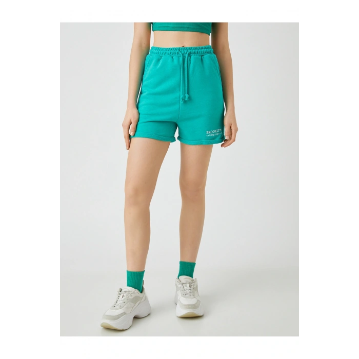 Bağcıklı Cepli Şort