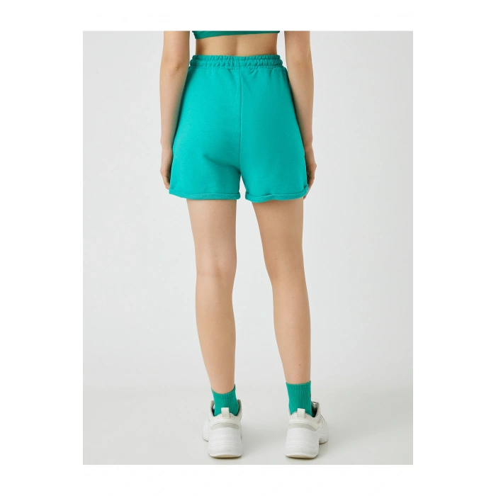 Bağcıklı Cepli Şort