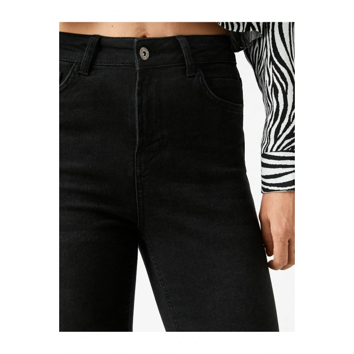 Kadın Giyim Kot Pantolon 3WAL40061MD Siyah SİYAH