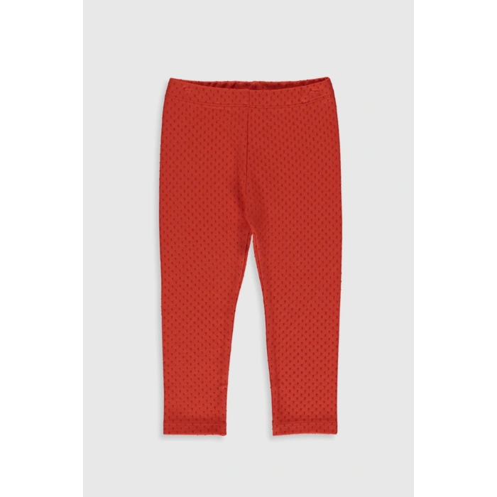 Kız Bebek Koyu Turuncu Bas Lsn Tayt