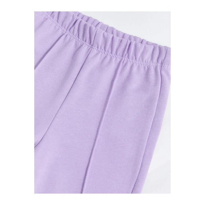 Beli Lastikli Basic Kız Bebek Eşofman Alt