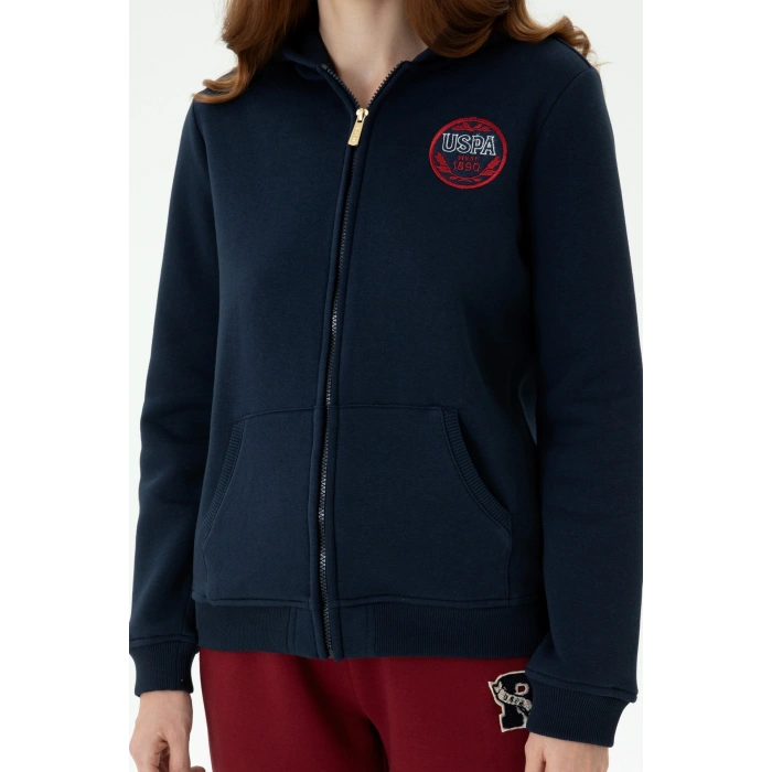 GO82GL082 Kapşonlu Sweat Çeket