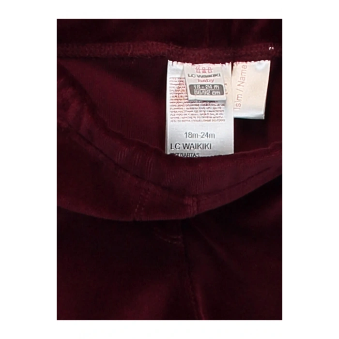 Kız Bebek Bordo Hrw Tayt