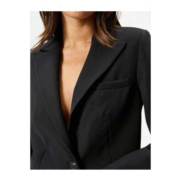 4sak50011uw Kadın Ceket Siyah