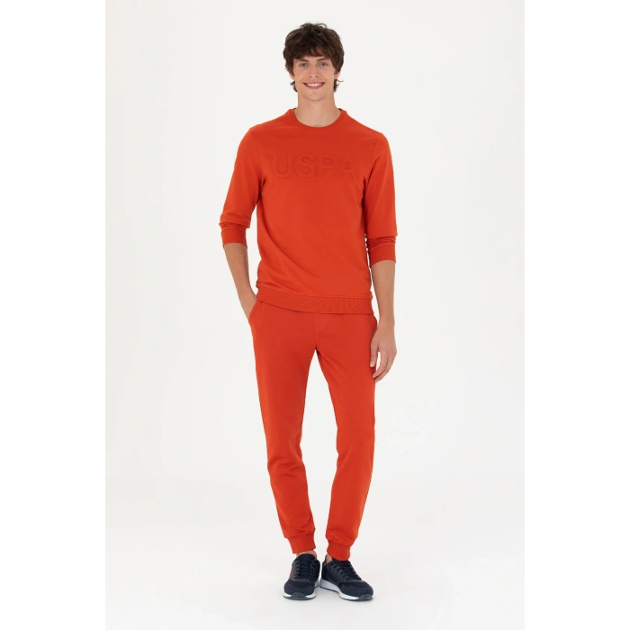 Erkek Kiremit Basic Sweatshirt 50269402-VR031