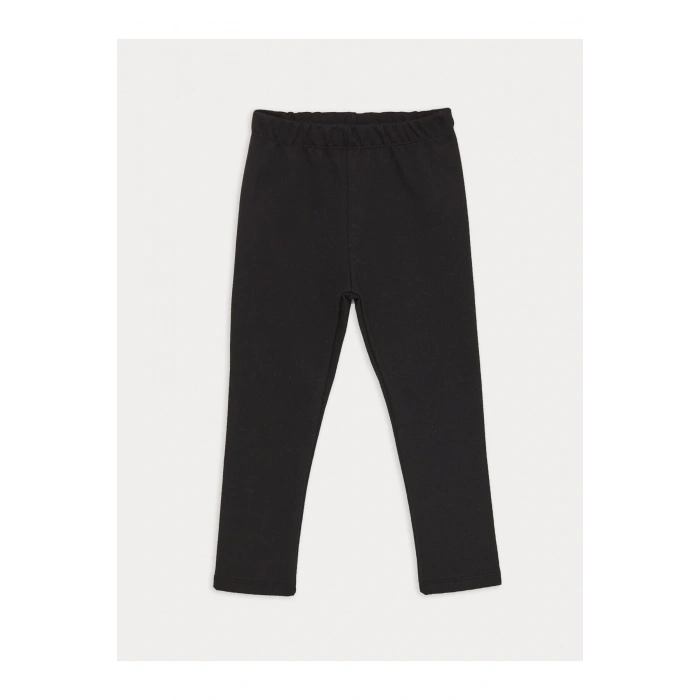 Bisiklet Yaka Uzun Kollu Minnie Mouse Baskılı Kız Bebek Sweatshirt ve Tayt 2li Takım