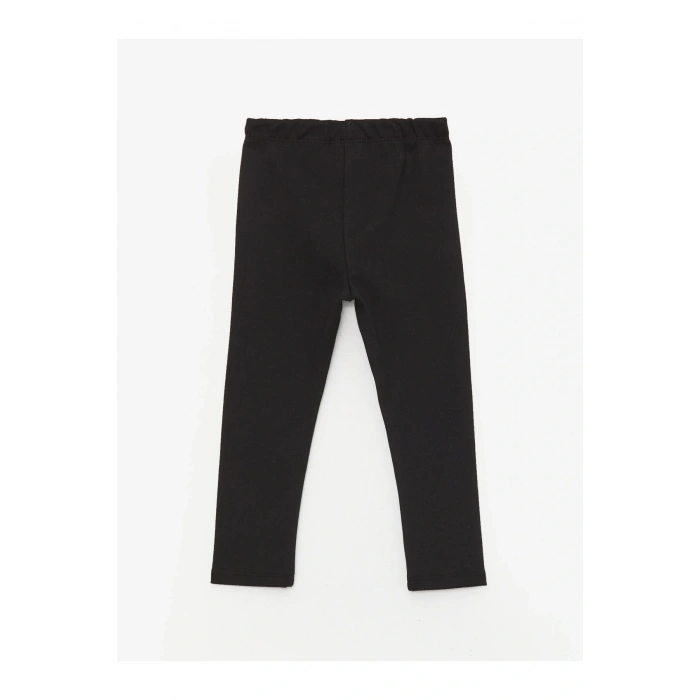 Bisiklet Yaka Uzun Kollu Minnie Mouse Baskılı Kız Bebek Sweatshirt ve Tayt 2li Takım