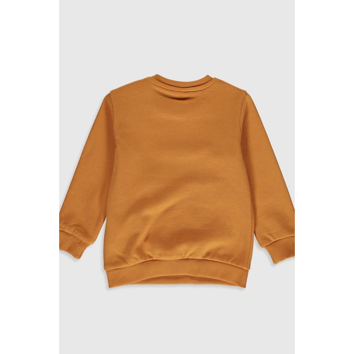 Erkek Bebek Koyu Sarı Glg Sweatshirt