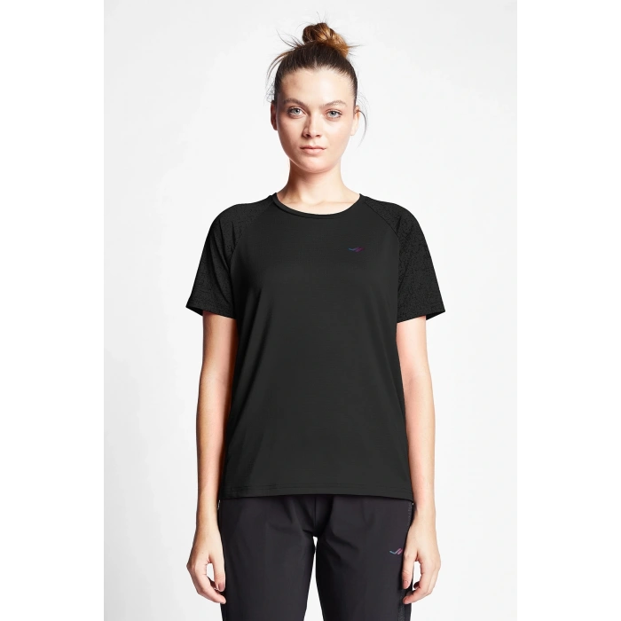 Kadın Koşu Kısa Kollu T-shirt 24b-2015
