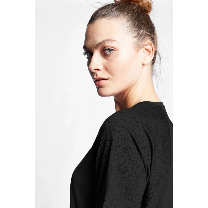 Kadın Koşu Kısa Kollu T-shirt 24b-2015