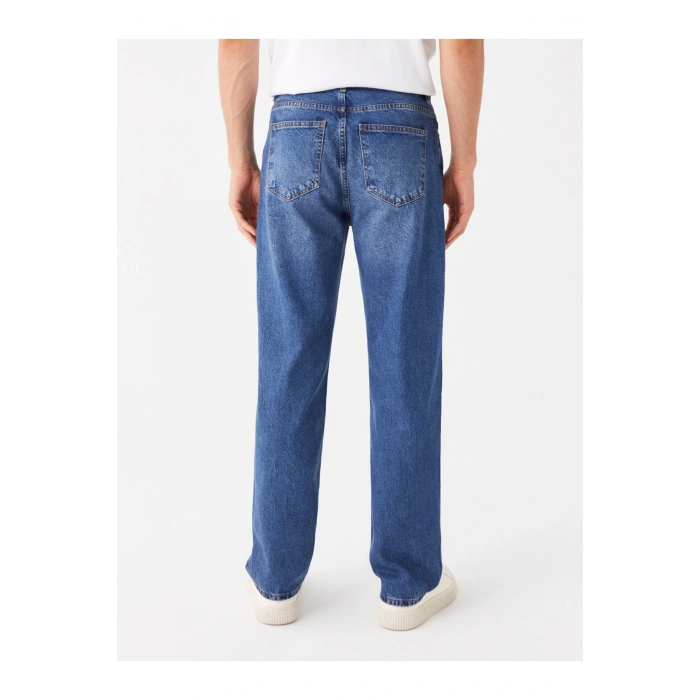 Wide Leg Erkek Jean Pantolon